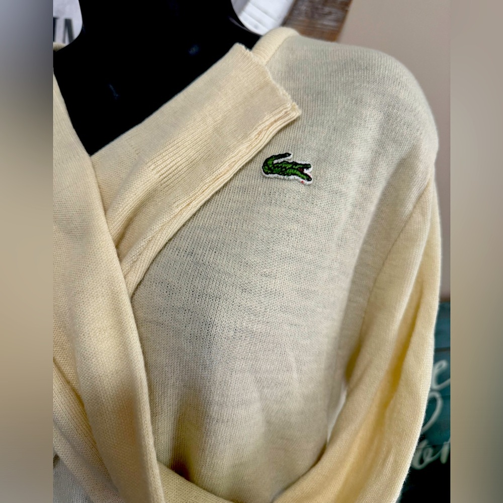 Lacoste 1960s Vintage Sweater